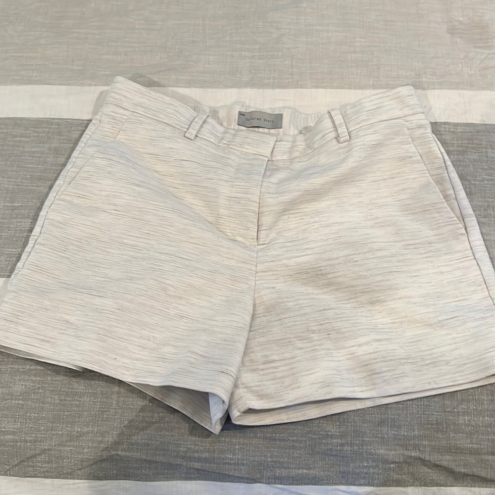 Heather grey and white tailored shirts